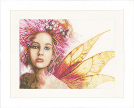 Fairy Cross Stitch Kit by Lanarte