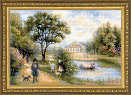 Walk in the park Cross Stitch Kit by Riolis