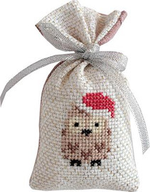 Owl Bag Cross Stitch Kit by Luca-S