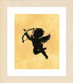 Cupid II Cross Stitch Kit by Lanarte