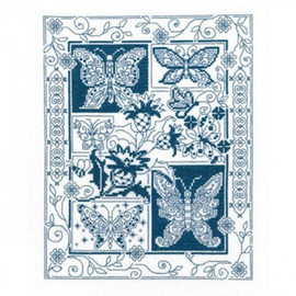 Butterfly Bliss Cross Stitch Chart By Diane Arthurs