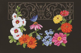 Hidden Garden Cross Stitch Kit by Janlynn