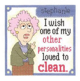 Other Personalities Cross Stitch Kit by Janlynn