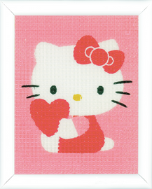 Hello Kitty: With Heart apestry Kit By Vervaco