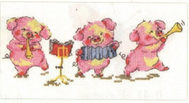 Trio Cross Stitch Kit by Alisa