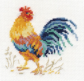 Rooster Cross Stitch Kit by Alisa