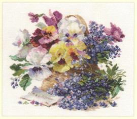 Message for the Beloved Cross Stitch Kit by Alisa