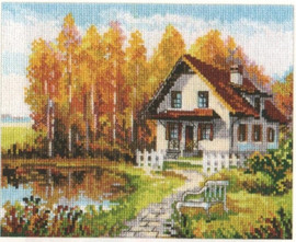 Visit to the Autumn Cross Stitch Kit by Alisa