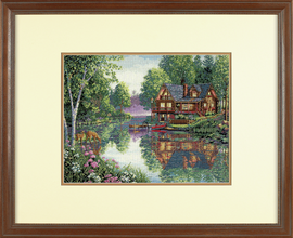 Cabin Fever Cross Stitch Kit By Dimensions