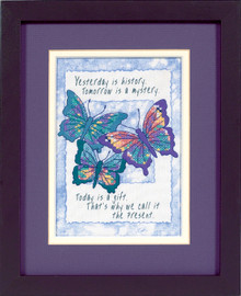 Today Is A Gift Stamped Cross Stitch Kit by Dimensions