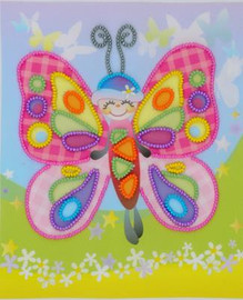 Fairytale Butterfly Emboidery Kit By Riolis