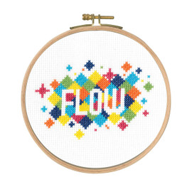 Flow Counted Cross Stitch Kit By DMC