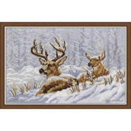 Deers Cross Stitch Kit by Oven