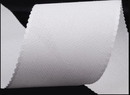 1 Metre of Aida Band Fabric: 30mm: 16 Count: White