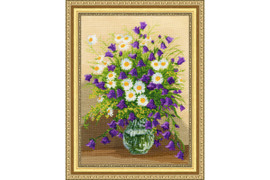 Bells & Chamomiles Cross Stitch Kit by Golden Fleece