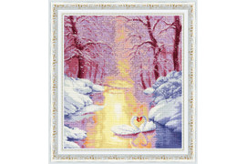 Hot Love Cross Stitch Kit by Golden Fleece