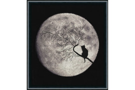 Moon Sonata Cross Stitch Kit by Golden Fleece