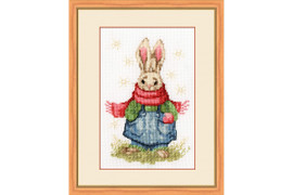 Rabbit Cross Stitch Kit by Golden Fleece