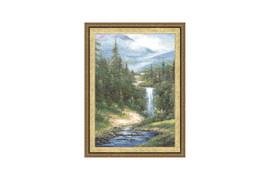 Waterfall Cross Stitch Kit by Golden Fleece