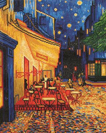 Café at Night (Van Gogh) Craft Kit By Diamond Dotz