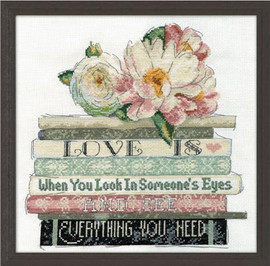 Love Is Cross Stitch Kit By Design Works