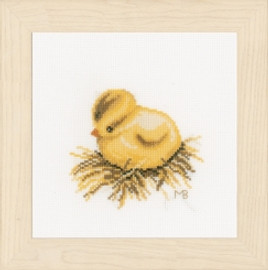 Little Chick 3 Cross Stitch Kit by Lanarte