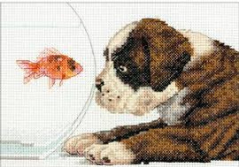 Dog Bowl Cross Stitch Kit by Dimensions