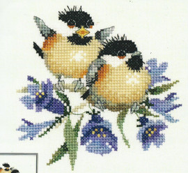 Bluebell Chick-Chat Cross Stitch Kit By Heritage