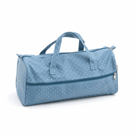 Mini Polka Dot - Cornflower  Knit Bag By Hobby Gift