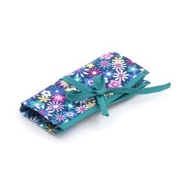 Flowers-a-Plenty  Crochet Hook Roll (Filled with Bamboo Hooks) By Hobby Gift