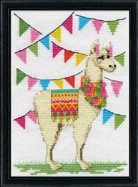 Llama Cross Stitch Kit By Design Works