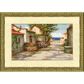 Road to the Sea Cross Stitch Kit By Golden Fleece