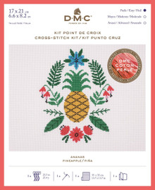 Pineapple Cross Stitch Kit By DMC