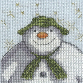 The Snowman - Stars Cross Stitch Kit by DMC