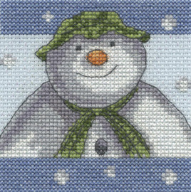 The Snowman - Snowflakes Cross Stitch Kit By DMC