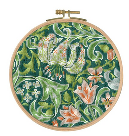 Golden Lily Cross Stitch Kit by William Morris 