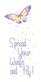 Spread Your Wings Cross Stitch By Peter Underhill Collection