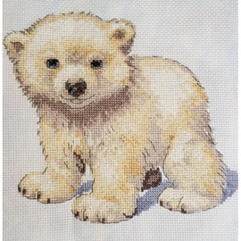 polar Bear Cross Stitch Kit by Creative World
