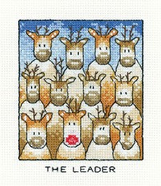 The Leader Cross Stitch Kit By Heritage