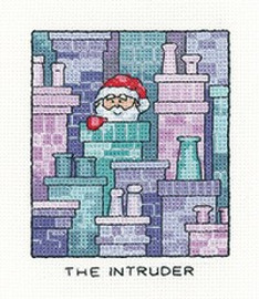 'The Intruder' Cross Stitch Kit By Heritage Crafts