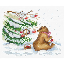 Winter Treat Cross stitch Kit by MP studia