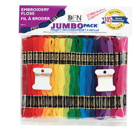 Jumbo Pack of Embroidery Floss Skeins