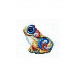 FIGURINES FROG-cross stitch kit by Andriana