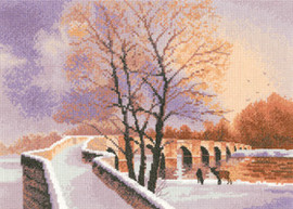 Packhorse Bridge Cross Stitch Kit by Heritage