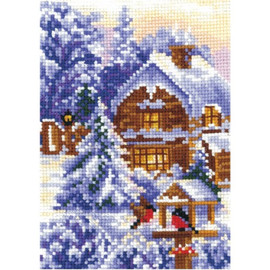 SEASONS. WINTER-cross stitch kit by Andriana