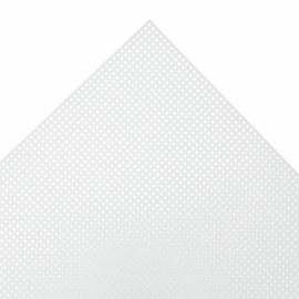 Needlecraft Fabric Plastic Canvas 10 Mesh Rectangle: 26 x 33.5cm