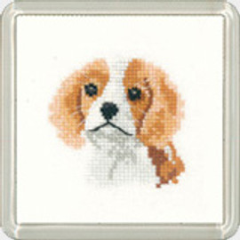 Spaniel Puppy Coaster Kit  By Heritage Crafts