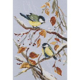 First Snow Counted Cross Stitch Kit By RTO