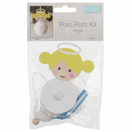 Pom Pom Decoration Kit: Angel: Pack of 1 By Trimits