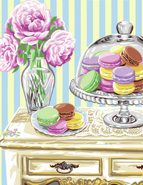 Macaroons Tapestry Canvas By Royal Paris
